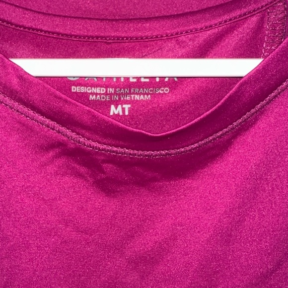 Athleta Sunlover Tank - Fuchsia, MT - Picture 3 of 6